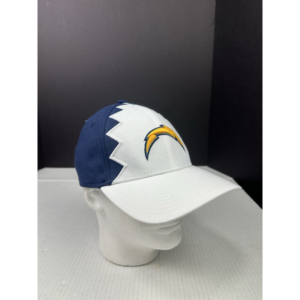 New Era NFL 100 Years L.A. Chargers Hat/Cap 39THIRTY Flex Fit Hat Size Med/L